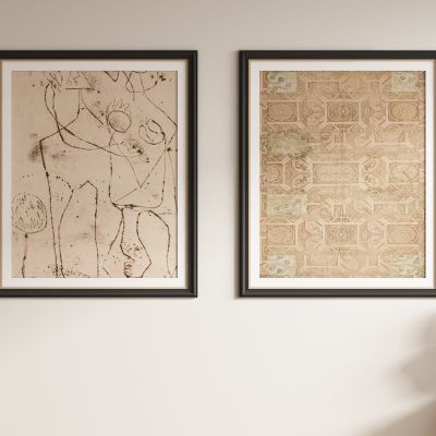 中古风装饰画 挂画