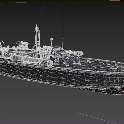 PT109鱼雷艇船军事器械武器