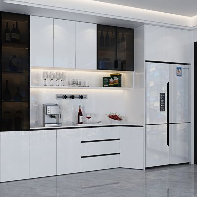 现代烤漆餐边柜 酒柜