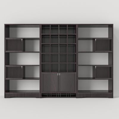 中式红木博古架