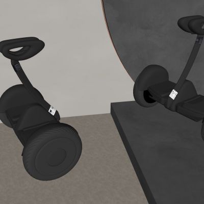 电动智能平衡车 体感电动车腿控车 两轮扶手杆平衡车