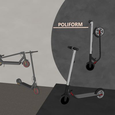 电动越野滑板车 轻便携折叠电动车 站骑两轮代步电车