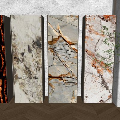 透光石背景墙岩板 发光透光大理石 奢石墙面装饰石材