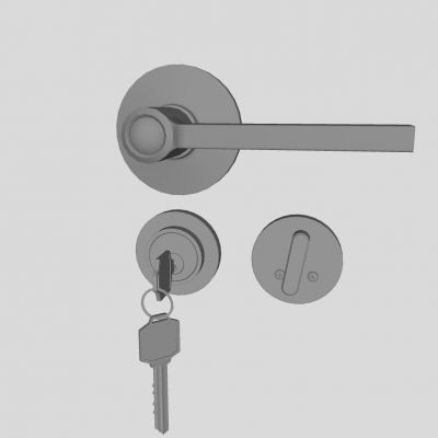 门把手门锁钥匙 五金件