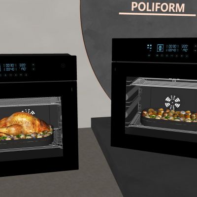 智能嵌入式烤箱 蒸烤一体厨房电器