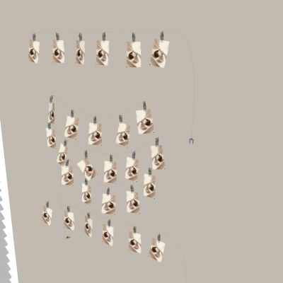 照片墙墙饰挂件 方形 照片 便签墙便利贴