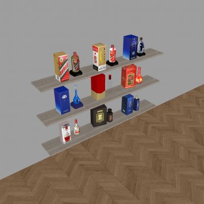 白酒酒瓶酒水 茅台五粮液梦之蓝 汾酒郎酒