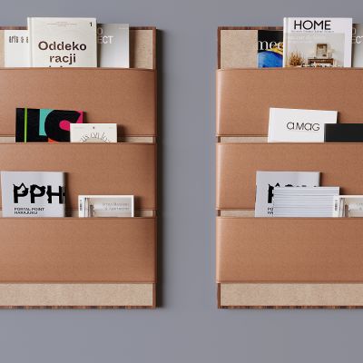 壁挂杂志收纳袋 书本书籍置物架