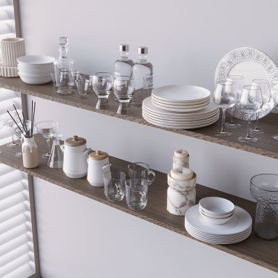 餐具碟盘碗具 醒酒器分酒器 红酒杯蜡烛摆件