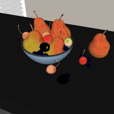 水果 车厘子 樱桃 蓝莓 梨 桑葚