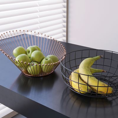 水果苹果香蕉果盘 水果筐