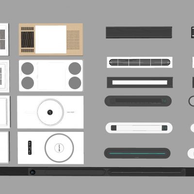 浴霸风暖机取暖器 线性浴霸集成浴霸 排气扇排风扇