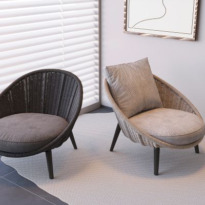 软包靠背沙发凳