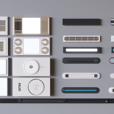 浴霸风暖机取暖器 线性浴霸集成浴霸 排气扇排风扇