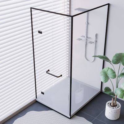 玻璃淋浴间淋浴房 淋浴花洒