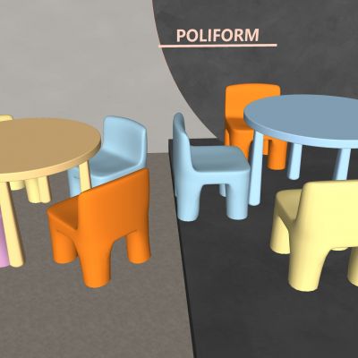 多巴胺儿童桌椅