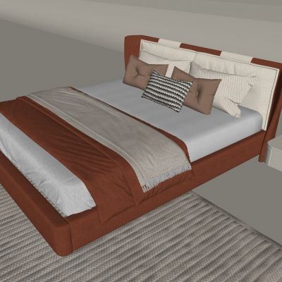 实木儿童床女儿床 吊灯悬空床头柜 枕头抱枕床品