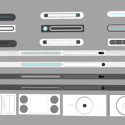 浴霸风暖机取暖器 线性浴霸集成浴霸 排气扇排风扇