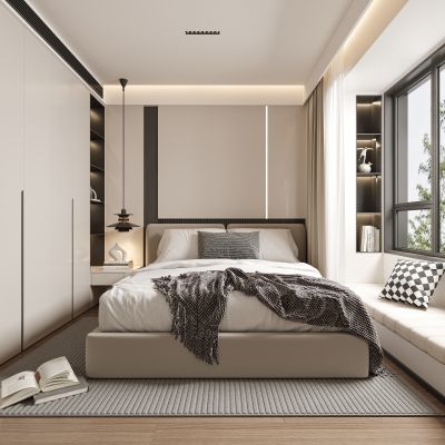 现代卧室