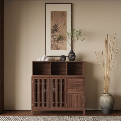 新中式宋式风装饰柜
