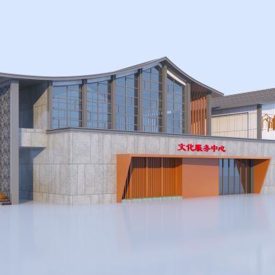 新中式游客中心