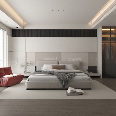 现代风格卧室