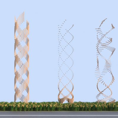 现代景观构筑物 