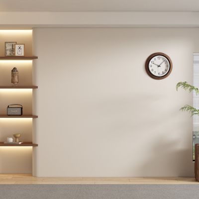 侘寂风客厅 餐厅 茶室背景墙