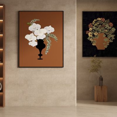 中古风复古装饰画挂画