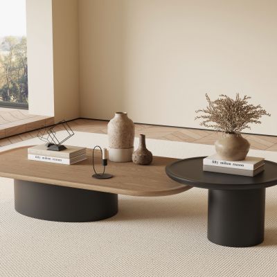 现代中古风茶几