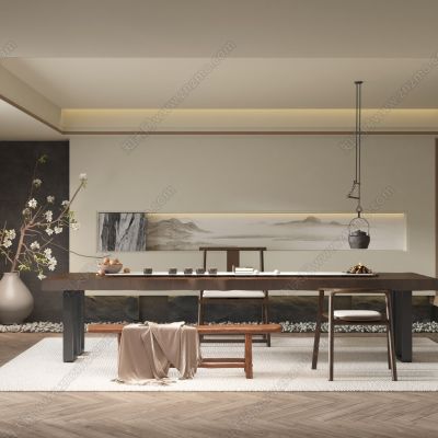 新中式风格茶室