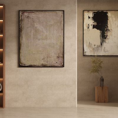 中古风侘寂装饰画挂画