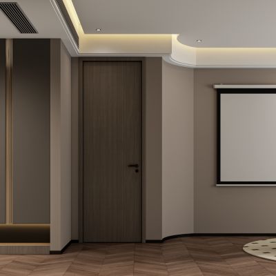 现代客厅，客厅，沙发，背景墙