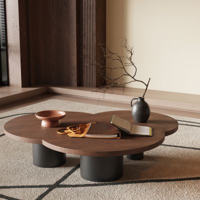 现代中古风茶几