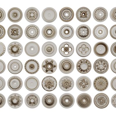 欧式灯盘 圆形灯盘 金属灯盘