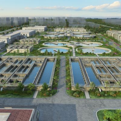 现代污水处理厂