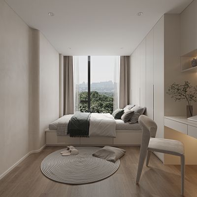 现代榻榻米卧室