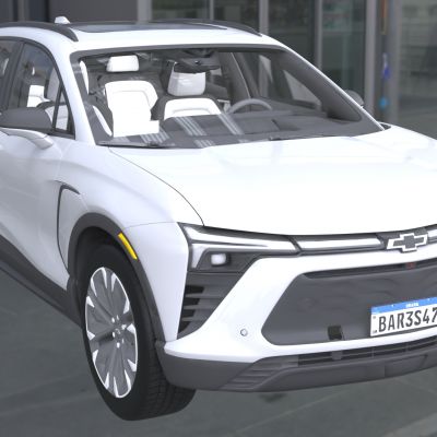 2024款雪佛兰BlazerEV汽车带内饰汽车