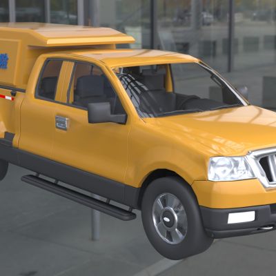 工程抢险工程车汽车作业