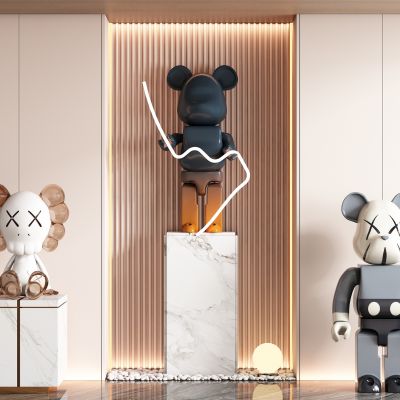 卡通雕塑公仔摆件