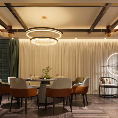 新中式餐厅包间