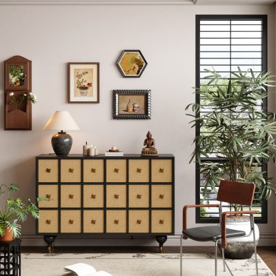 中古复古玄关柜 边柜 矮柜 端景柜玄关柜 储物柜3D模型