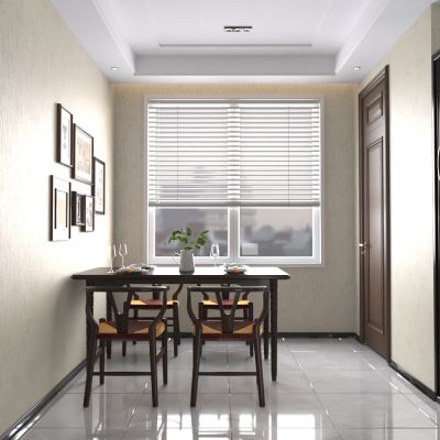 中式独立餐厅红木餐桌椅组合