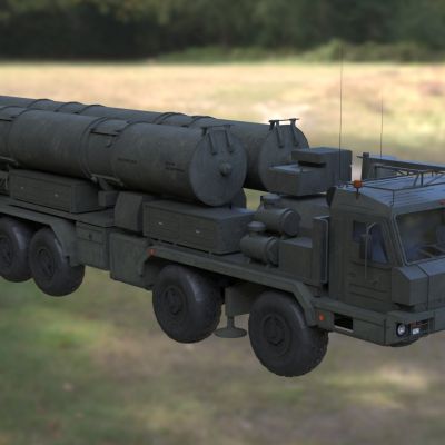 S-500防空导弹系统拦截中程弹道导弹