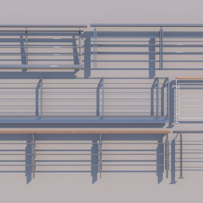 现代铁艺栏杆护栏