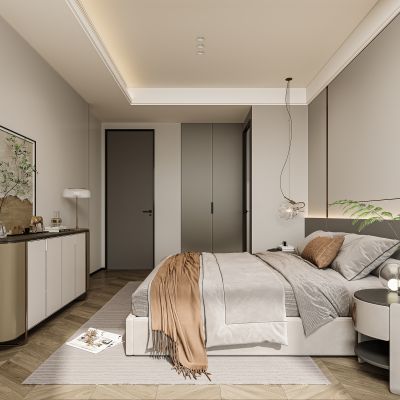现代卧室