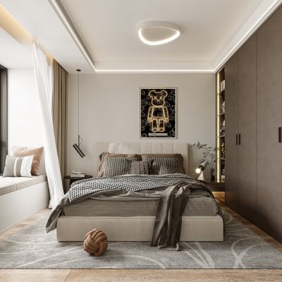 现代卧室