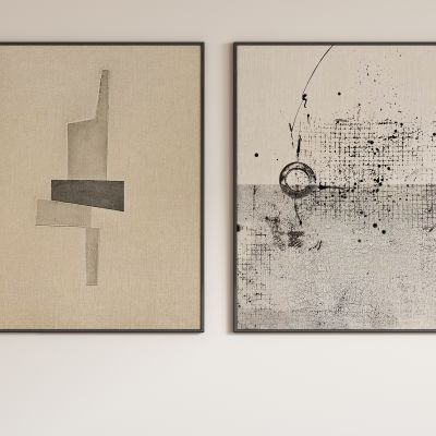 现代抽象装饰画挂画