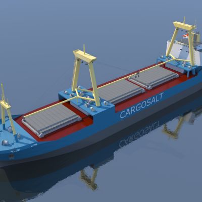 现代货轮 散装货船