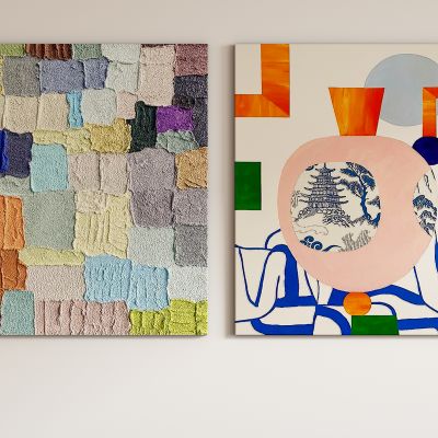 现代抽象装饰画挂画